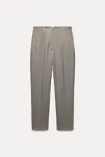 HIGH-WAIST TROUSERS