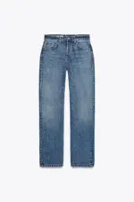 TRF STRAIGHT-LEG MID-RISE JEANS