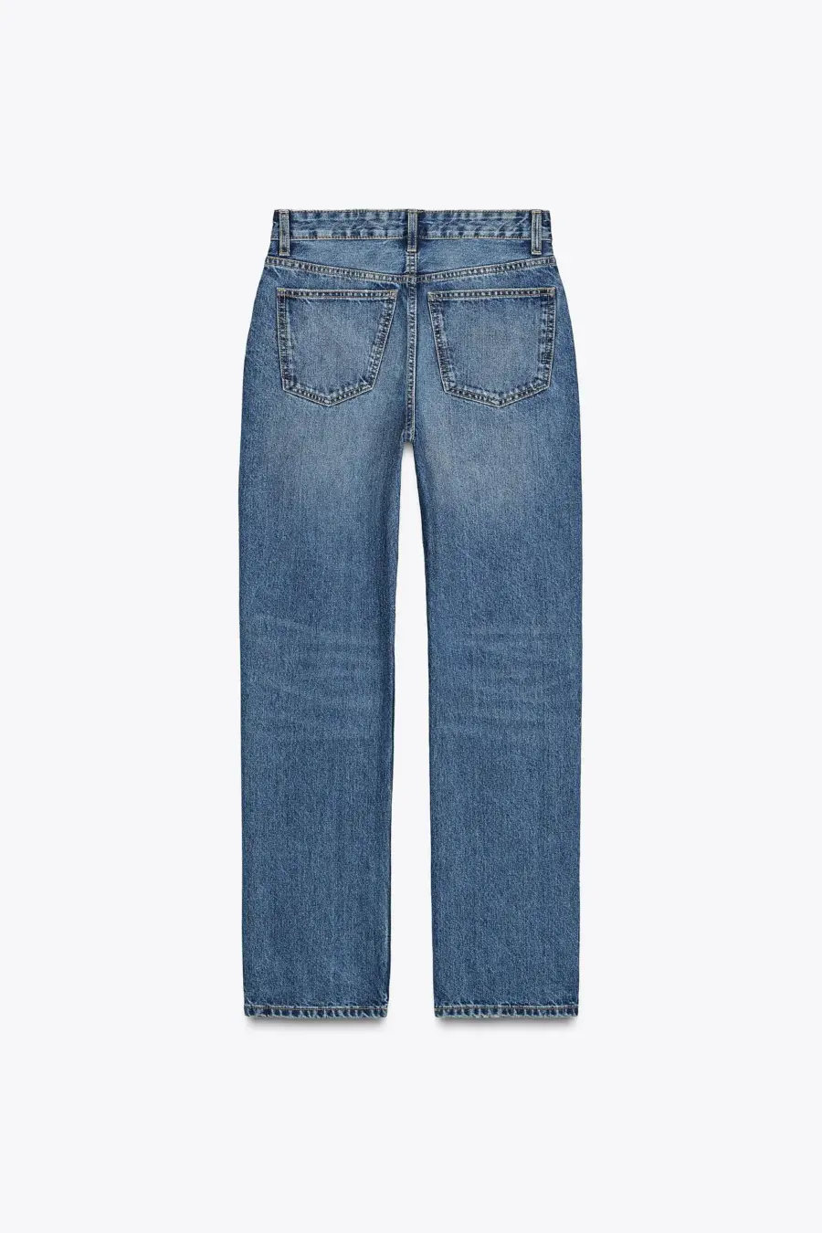TRF STRAIGHT-LEG MID-RISE JEANS