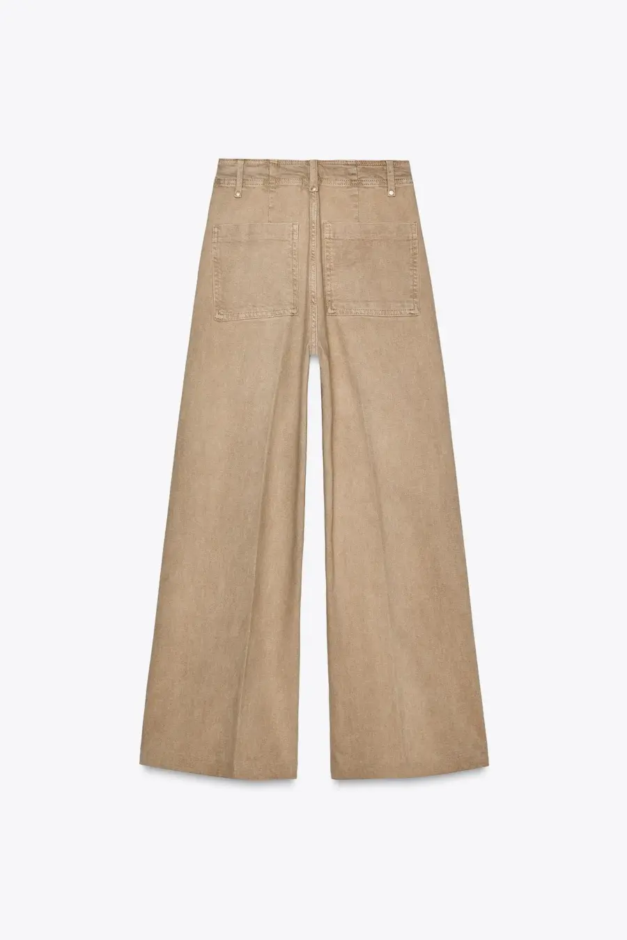 ZW COLLECTION WIDE-LEG HIGH-WAIST JEANS
