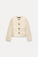 FAUX SUEDE JACKET