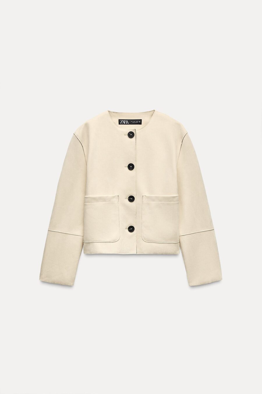 FAUX SUEDE JACKET