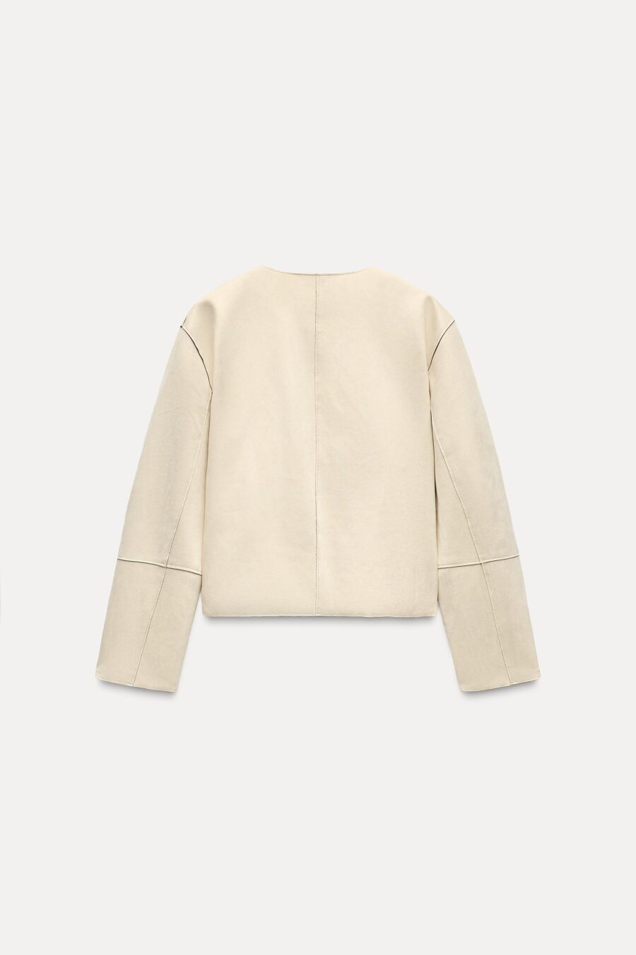 FAUX SUEDE JACKET