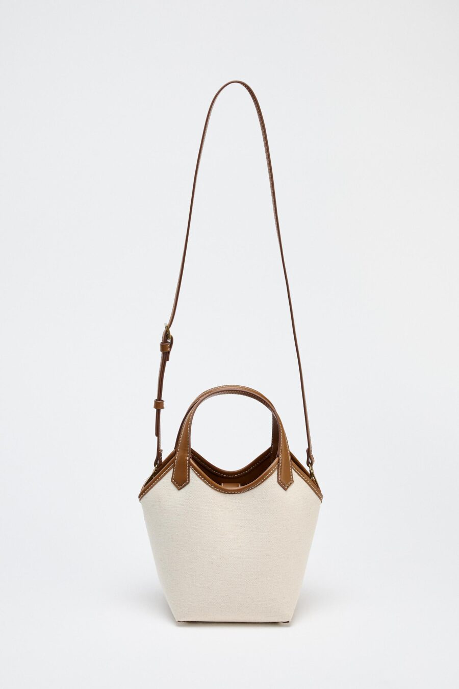 CONTRAST CANVAS MINI TOTE BAG