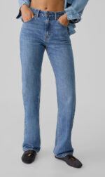 Stradivarius D98 straight-leg vintage effect jeans Denim 6