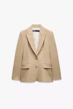 FITTED SHOULDER PAD BLAZER