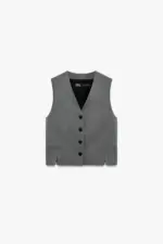 VEST WITH SLITS