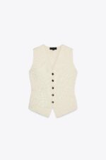 PLAIN KNIT VEST